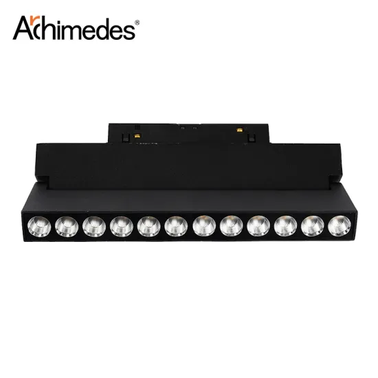 Modern Adjustable Magnetic Rail 9W COB LED Track Lighting