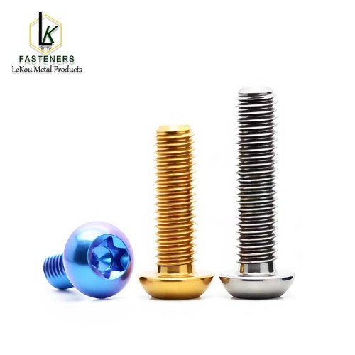 Винт Torx с полукруглой головкой из нержавеющей стали 316