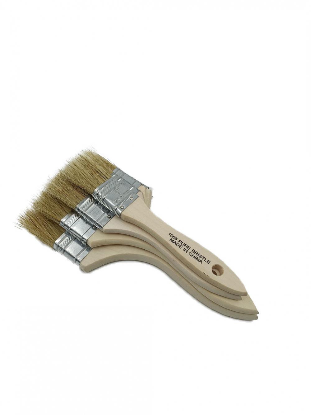 High quality wood handle paint brush