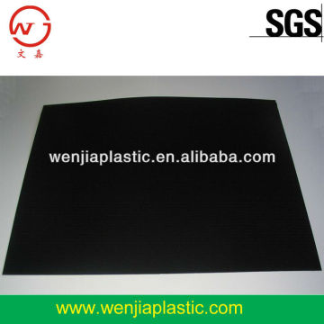 Polypropylene PP black sheet