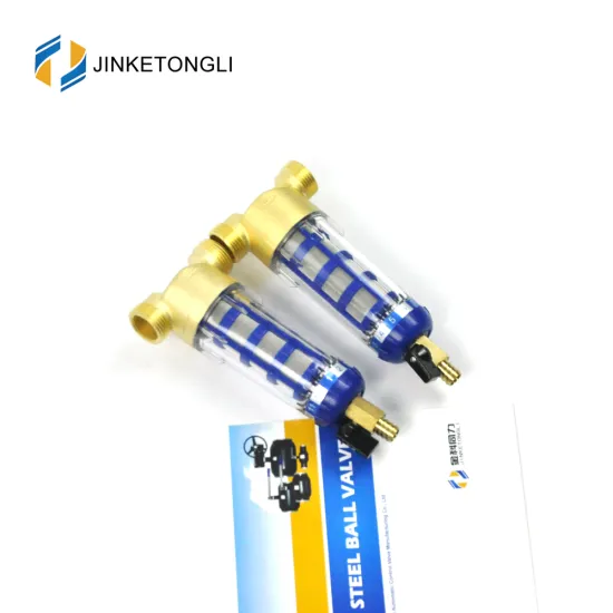 JKTLQZ048 stainless steel mesh housing faucet water filter