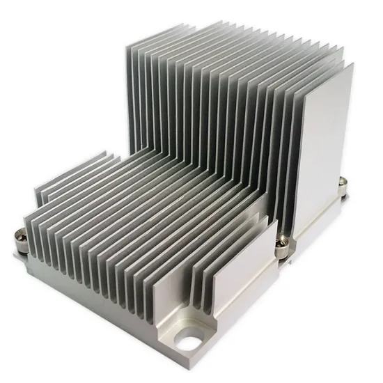 Narrow CPU cooler 2U pure aluminum L-shaped solution