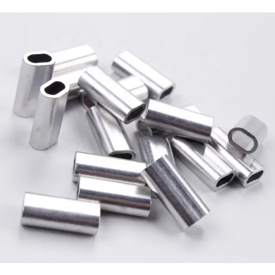 Aluminum Single Sleeve for Nylon Mono Filament Line