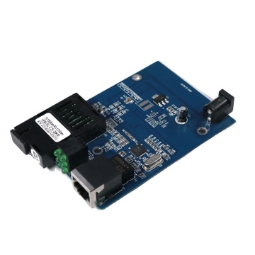 High-Quality 100M Media Converter PCBA Without 1*9 Module