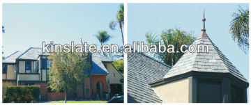 S-0303WN Smooth Surface Roof slate in Dark Green