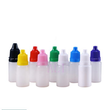 Chai nhỏ giọt mắt nhựa: 2ml, 3ml, 5ml, 10ml hộp đựng thuốc lá cho thuốc lỏng