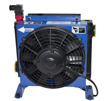 Aluminum Plated Heat Exchanger with Fan for Hydraulic Cooling System