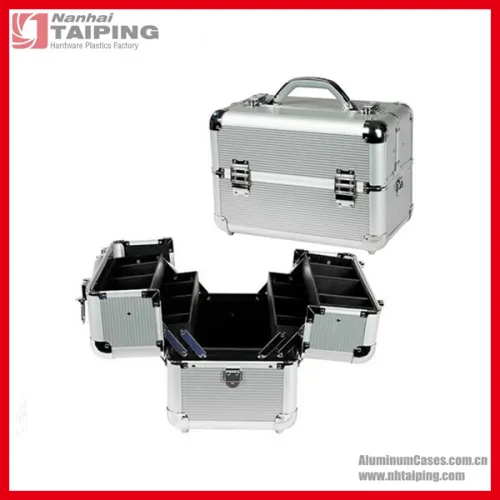 Sliver Streak Salon Medical Sample Carrying Case, High Quality Sliver