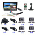 10.1 inch 4 channel vehicle monitor system support Voice control and MP5