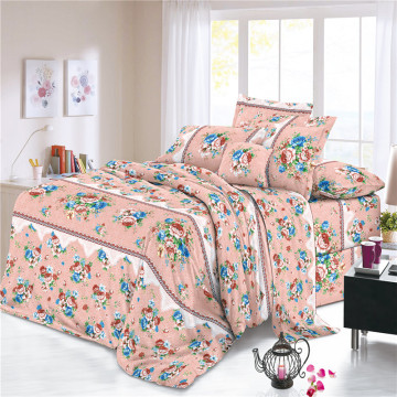 Wholesale Polyester Woven Floral Printed Winter Sheets