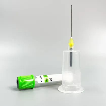 Disposable Medical Blood Collection Vacutainer Tube Needle