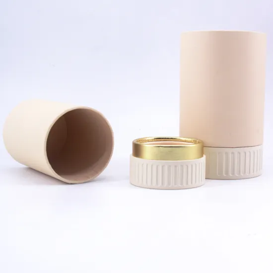 Round Kraft Paper Box Packaging With Inner EVA