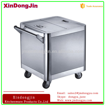 FC-L stainless steel Flour cart,Flour storage cart,Flour transportation cart