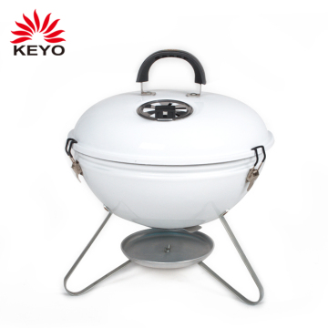 3 Legs Charcoal Barbecue Bbq Kettle Grill Camping Outdoor Equipment Round Backyard Charcoal Kettle Bbq Grill