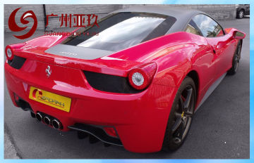 Pvc Gloss Vinyl Wrap Car Exterior Carbon Fiber 1.52*30m