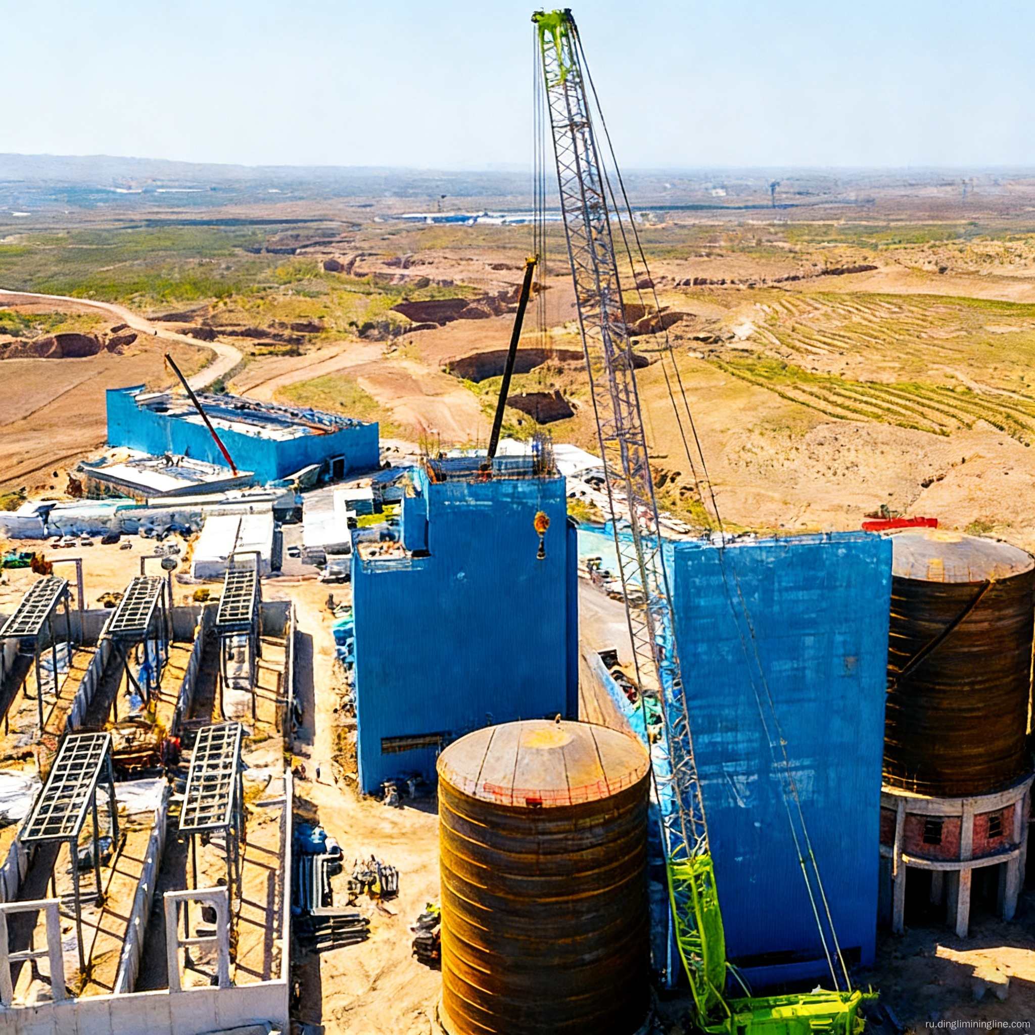 Линия по производству песка и заполнителя высокой производительности