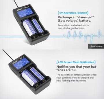 XTAR VC2   E3063 USB Battery Charger