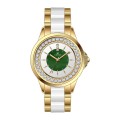 Aleoy Case Diamond Bisel Mop Quartz Lady Watch