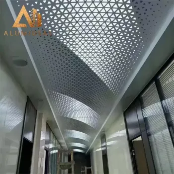 Custom Aluminum Panel Ceiling Designs for Easy Installation in Building Interiors