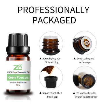 Therapeutic Grade Keen Focus Blends Aromatherapy Oil