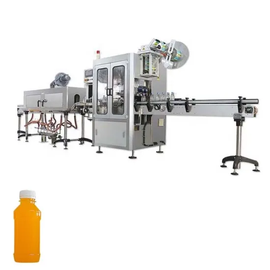Automatic PVC Shrink Sleeve Labeling Machine with Heat Shrink Tunnel for Bottles and Jars