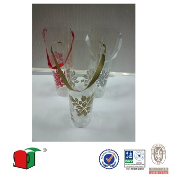 Wholesales PVC/PET flower packaging tube