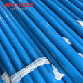 Синий круглый стержень из полиэтилена высокой плотности HDPE