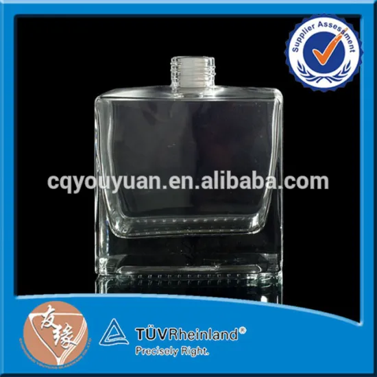 Thick Bottom Luxury Glass Square Bottle 400ML Aroma Diffuser