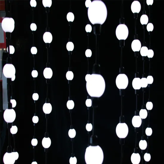 LED 3d ball RGB color outdoor