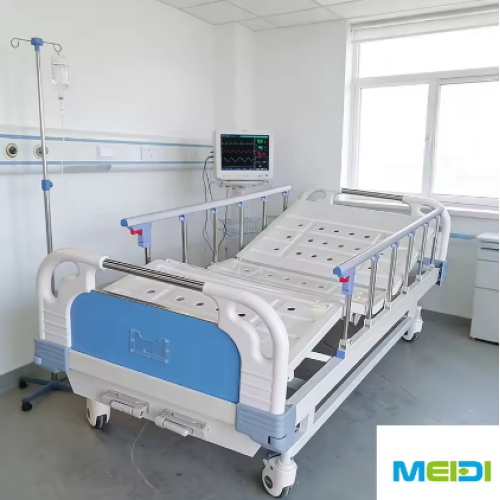 Two-Crank Metal Hospital Bed