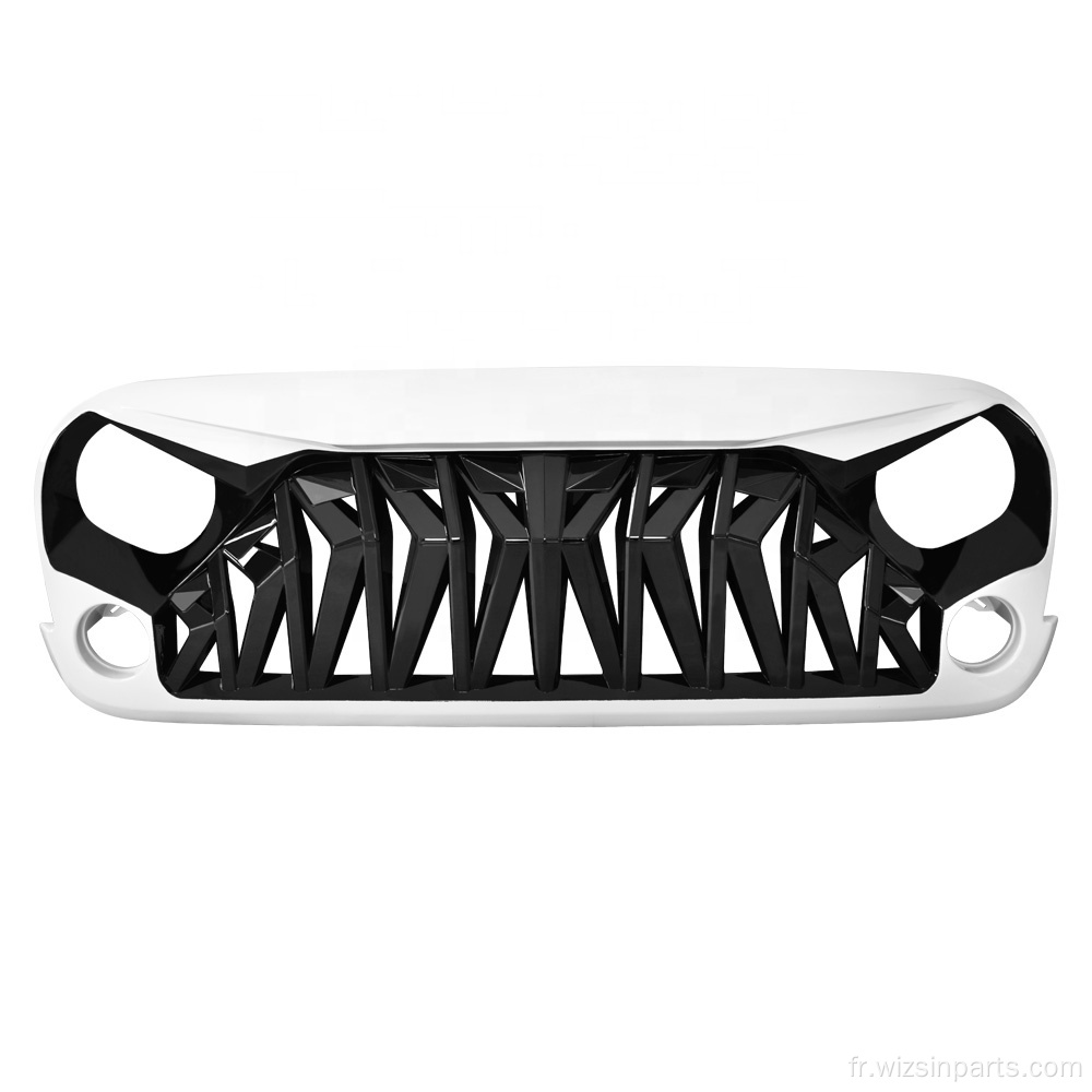 Grille de requin pour Jeep Wrangler JK JKU 2007-2018