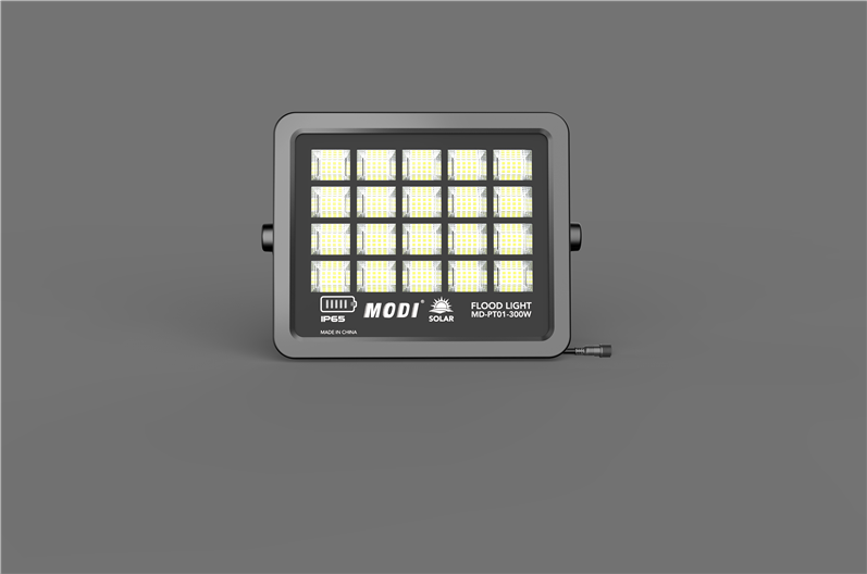 solar motion sensor flood light