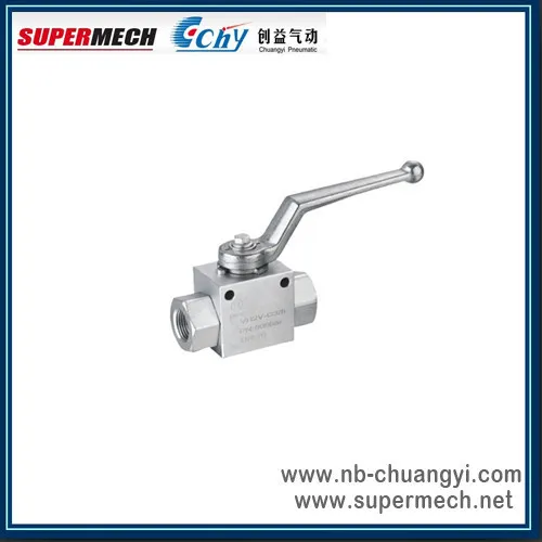 Vh2h-g Straight High Pressure Ball Valve 