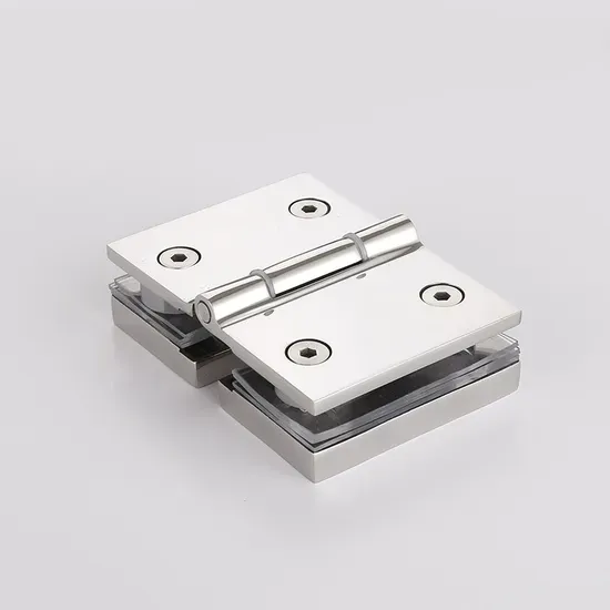 304 Stainless Steel Bathroom Clip Glass Hinge