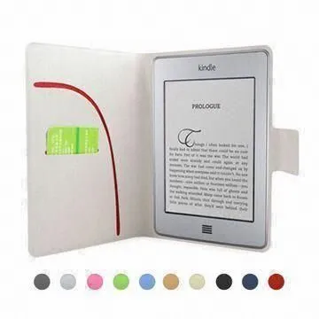 Oem Synthetic Leather Kindle Fire Protective Case With Card Pockets For E-book Reader