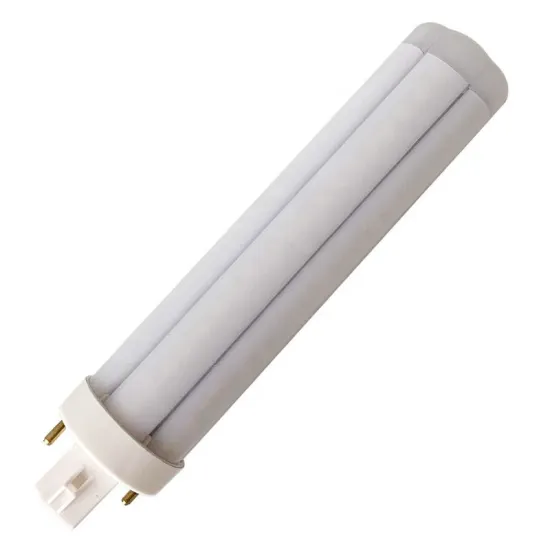Horizontal Plug Light: Slim Design 9W G24 LED Bulb with 360 Degree Beam and 2/4 Pins