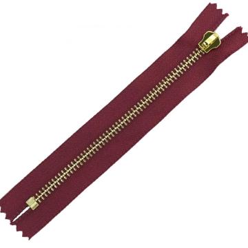 YKK zipper Y-shaped tooth closed tail metal zipper