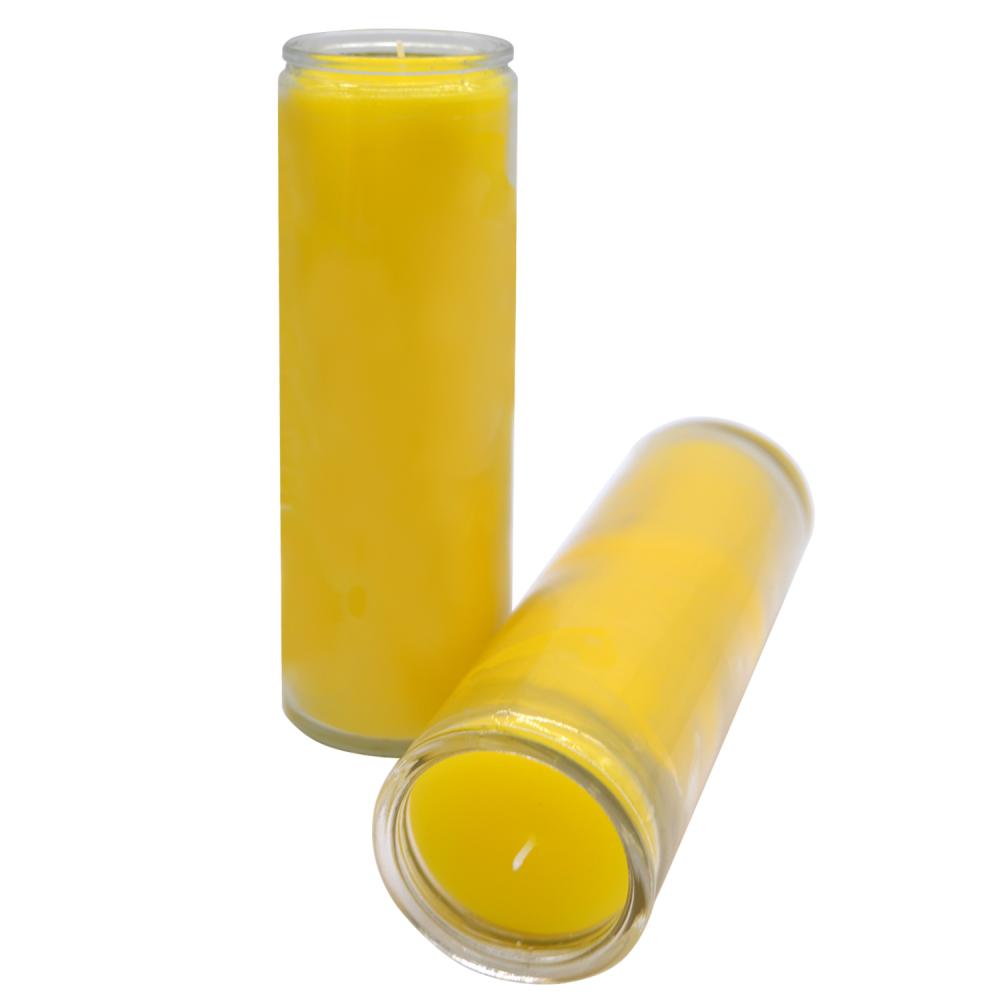 Yellow prayer candles Yellow prayer candles