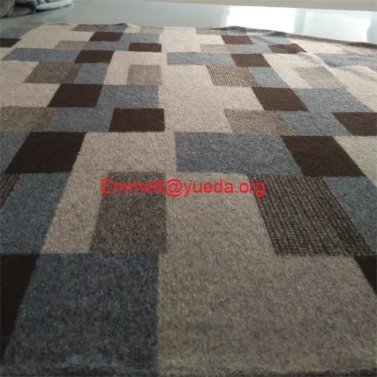 brown grey coffee patchwork jacquard design pint pattern boiled wool knit fabric