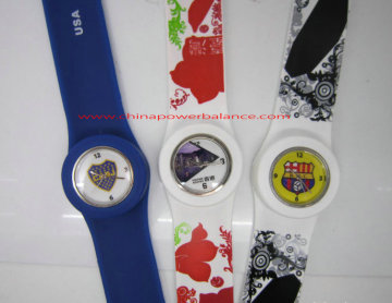 customer Silicone slap Watch