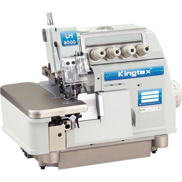 KingTex UH9105 Máquina de coser overlock de 5 agujas de 2 agujas para materiales de servicio pesado