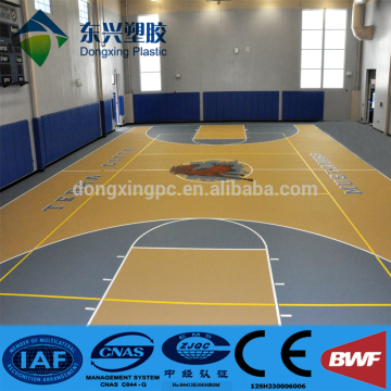 pvc vinyl flooring roll/pvc sports flooring/pvc basketball flooring