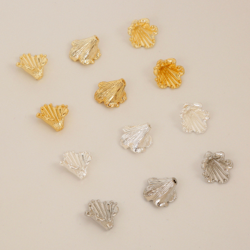 18K Gold Brass Bauhinia Bead Caps - China de estilo clásico de estilo clásico