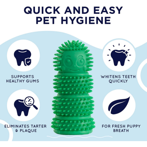 Silicone Toothbrush 360 Bristles for Pets Teeth