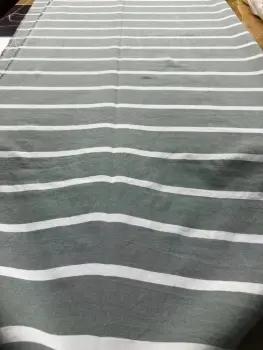 stripe yarn dyed fabric polyester for home textile