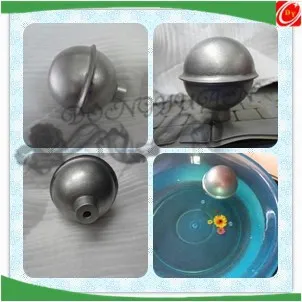 hollow metal floating ball for water decoration