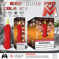 T bar 6000 pro puffs