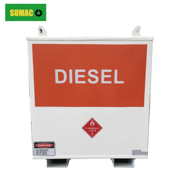 Serbatoio di stoccaggio diesel a forma quadrata