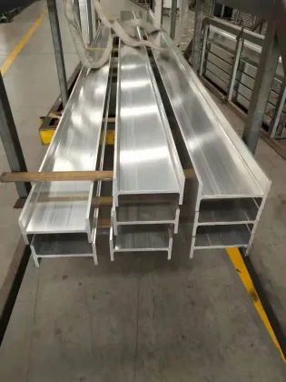 Aluminum H profiles partition card H Beam Extrusion