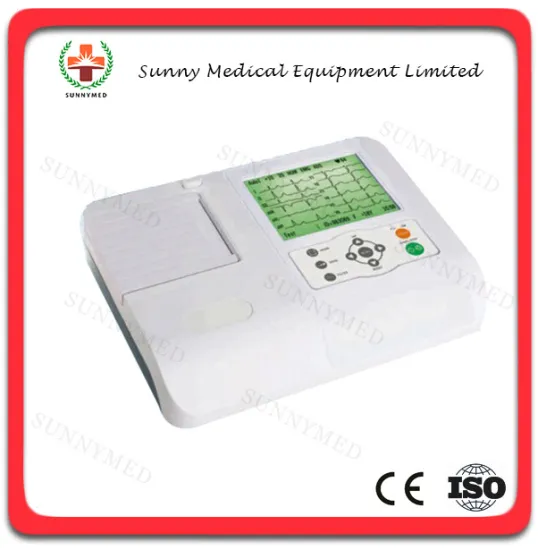 SY-H004 12 leads three channel ECG cheap ecg machine